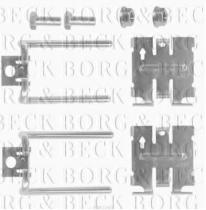 Borg & Beck BBK1185 - Kit de accesorios, pastillas de frenos
