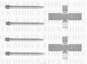 Borg & Beck BBK1186 - Kit de accesorios, pastillas de frenos