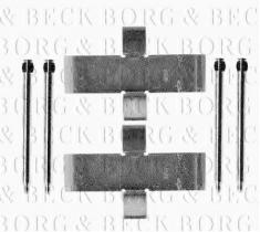 Borg & Beck BBK1189 - Kit de accesorios, pastillas de frenos