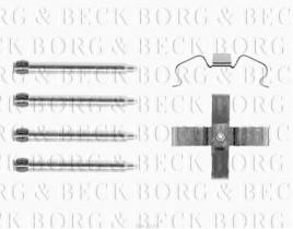 Borg & Beck BBK1200 - Kit de accesorios, pastillas de frenos