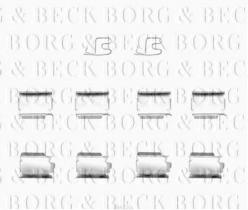 Borg & Beck BBK1201 - Kit de accesorios, pastillas de frenos