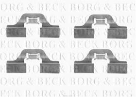 Borg & Beck BBK1203 - Kit de accesorios, pastillas de frenos