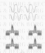 Borg & Beck BBK1206 - Kit de accesorios, pastillas de frenos