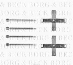 Borg & Beck BBK1208 - Kit de accesorios, pastillas de frenos