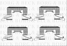 Borg & Beck BBK1212 - Kit de accesorios, pastillas de frenos
