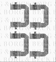 Borg & Beck BBK1213 - Kit de accesorios, pastillas de frenos