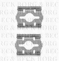 Borg & Beck BBK1215 - Kit de accesorios, pastillas de frenos