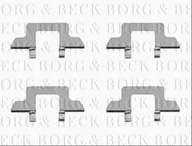 Borg & Beck BBK1220 - Kit de accesorios, pastillas de frenos