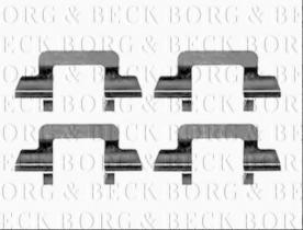 Borg & Beck BBK1221 - Kit de accesorios, pastillas de frenos
