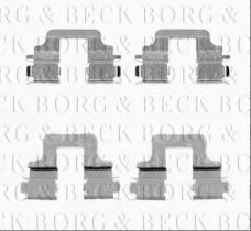 Borg & Beck BBK1224 - Kit de accesorios, pastillas de frenos