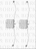 Borg & Beck BBK1226 - Kit de accesorios, pastillas de frenos