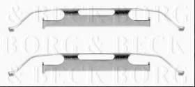 Borg & Beck BBK1231 - Kit de accesorios, pastillas de frenos
