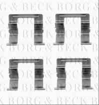 Borg & Beck BBK1232 - Kit de accesorios, pastillas de frenos
