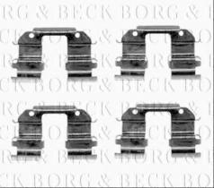 Borg & Beck BBK1233 - Kit de accesorios, pastillas de frenos