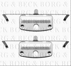 Borg & Beck BBK1236 - Kit de accesorios, pastillas de frenos
