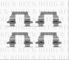 Borg & Beck BBK1242 - Kit de accesorios, pastillas de frenos