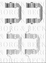Borg & Beck BBK1244 - Kit de accesorios, pastillas de frenos