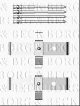 Borg & Beck BBK1248 - Kit de accesorios, pastillas de frenos