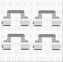 Borg & Beck BBK1254 - Kit de accesorios, pastillas de frenos