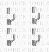 Borg & Beck BBK1255 - Kit de accesorios, pastillas de frenos