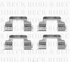 Borg & Beck BBK1263 - Kit de accesorios, pastillas de frenos