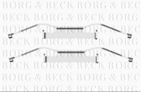 Borg & Beck BBK1280 - Kit de accesorios, pastillas de frenos