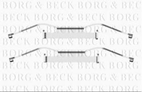 Borg & Beck BBK1280 - Kit de accesorios, pastillas de frenos