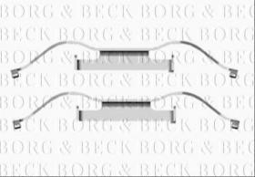 Borg & Beck BBK1281 - Kit de accesorios, pastillas de frenos