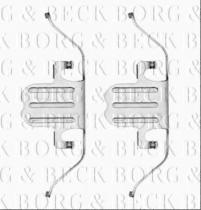 Borg & Beck BBK1290 - Kit de accesorios, pastillas de frenos
