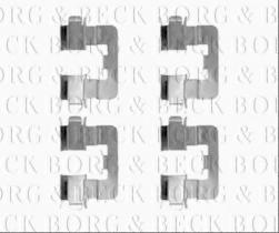 Borg & Beck BBK1294 - Kit de accesorios, pastillas de frenos
