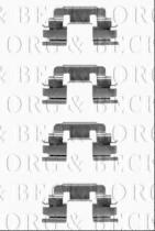 Borg & Beck BBK1298 - Kit de accesorios, pastillas de frenos