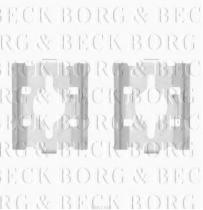 Borg & Beck BBK1300 - Kit de accesorios, pastillas de frenos