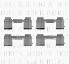 Borg & Beck BBK1303 - Kit de accesorios, pastillas de frenos