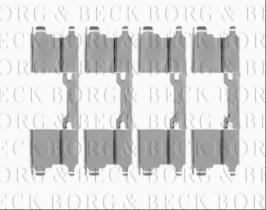 Borg & Beck BBK1315 - Kit de accesorios, pastillas de frenos