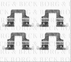 Borg & Beck BBK1316 - Kit de accesorios, pastillas de frenos
