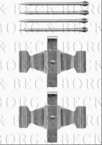Borg & Beck BBK1320 - Kit de accesorios, pastillas de frenos