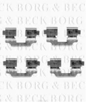 Borg & Beck BBK1326 - Kit de accesorios, pastillas de frenos