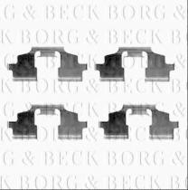 Borg & Beck BBK1331 - Kit de accesorios, pastillas de frenos