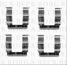 Borg & Beck BBK1333 - Kit de accesorios, pastillas de frenos