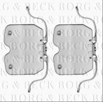 Borg & Beck BBK1335 - Kit de accesorios, pastillas de frenos