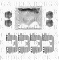 Borg & Beck BBK1354 - Kit de accesorios, pastillas de frenos