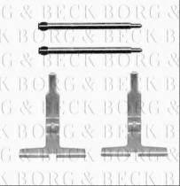 Borg & Beck BBK1366 - Kit de accesorios, pastillas de frenos