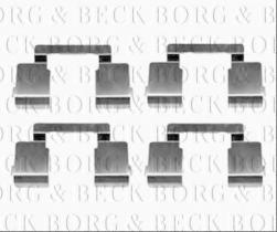 Borg & Beck BBK1371 - Kit de accesorios, pastillas de frenos