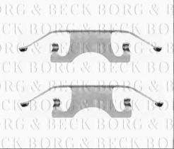 Borg & Beck BBK1374 - Kit de accesorios, pastillas de frenos
