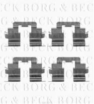 Borg & Beck BBK1376 - Kit de accesorios, pastillas de frenos