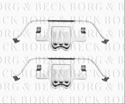 Borg & Beck BBK1381 - Kit de accesorios, pastillas de frenos