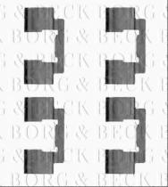 Borg & Beck BBK1383 - Kit de accesorios, pastillas de frenos