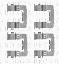 Borg & Beck BBK1389 - Kit de accesorios, pastillas de frenos