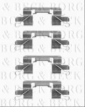 Borg & Beck BBK1397 - Kit de accesorios, pastillas de frenos