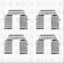 Borg & Beck BBK1404 - Kit de accesorios, pastillas de frenos